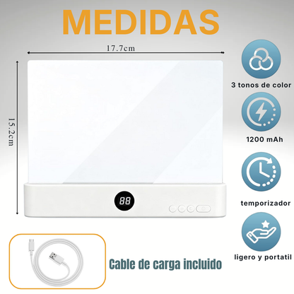 Luz LED de lectura Recargable