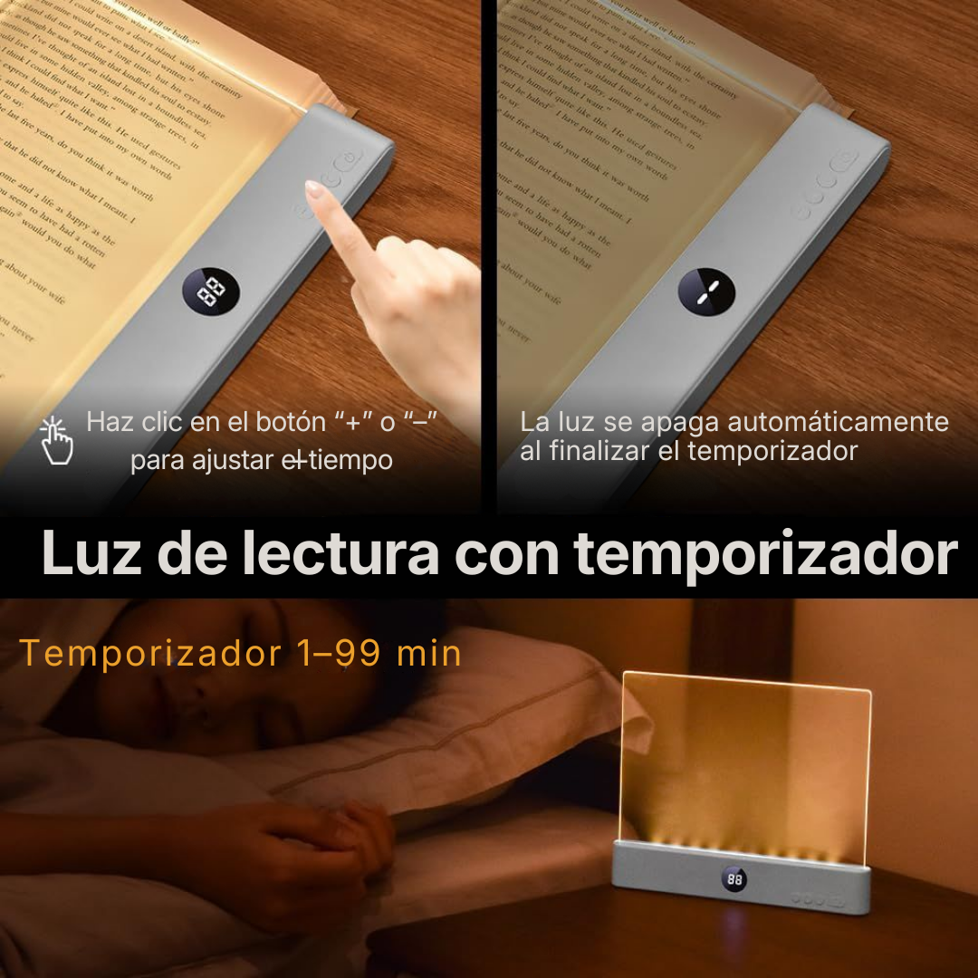 Luz LED de lectura Recargable